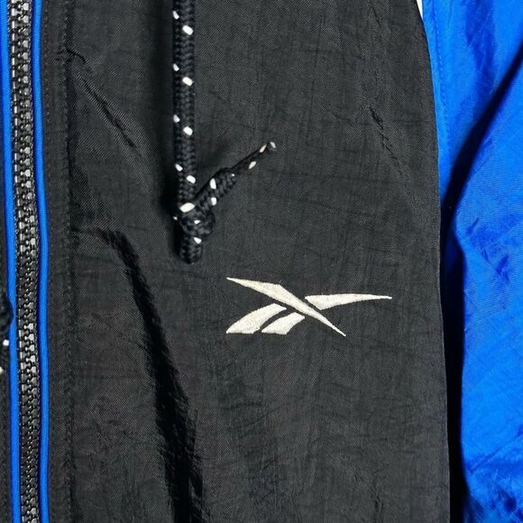 VTG 90’s Reebok Insulated Jacket Size XL Black - Picture 2 of 4